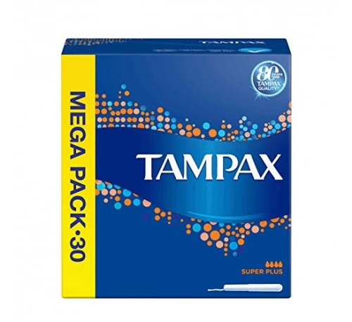 Tampones tampax super grande 30 und.