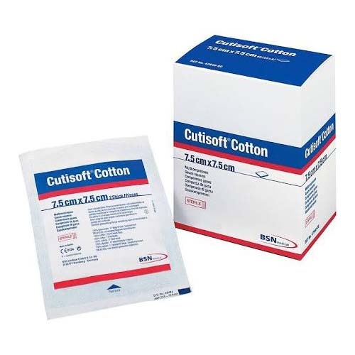 Leukoplast cutisoft ste - aposito esteril (7,5 x 7,5 cm 12 u)