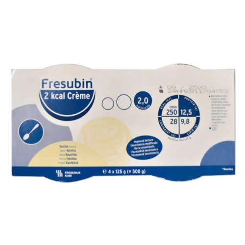 Fresubin creme 2kcal (125 g 4 tarrinas vainilla)