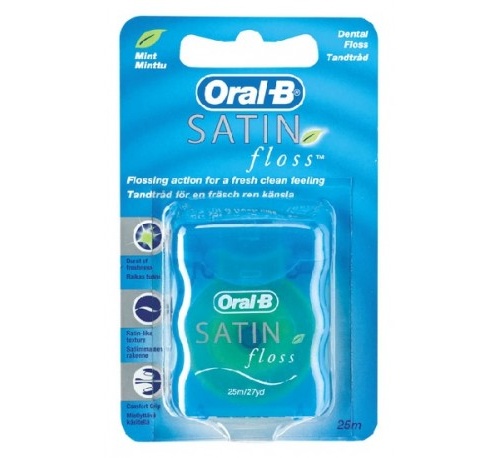 SATIN FLOSS - SEDA DENTAL CON CERA (25 M)
