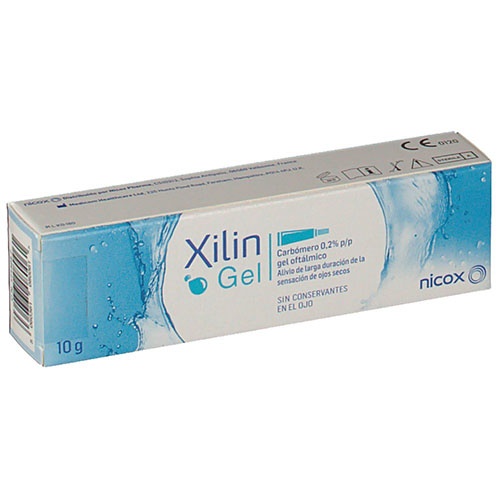 XILIN GEL ESTERIL MULTIDOSIS - UNGUENTO OFTALMICO LUBRICANTE (10 G)