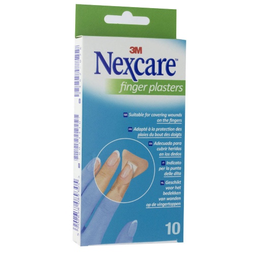 3M NEXCARE FINGER PLASTERS - APOSITO ADHESIVO (10 TIRAS)