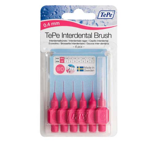 CEPILLO INTERDENTAL - TEPE (0.4 MM ROSA)