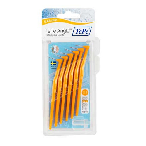 CEPILLO INTERDENTAL - TEPE ANGLE (0.45 MM NARANJA)