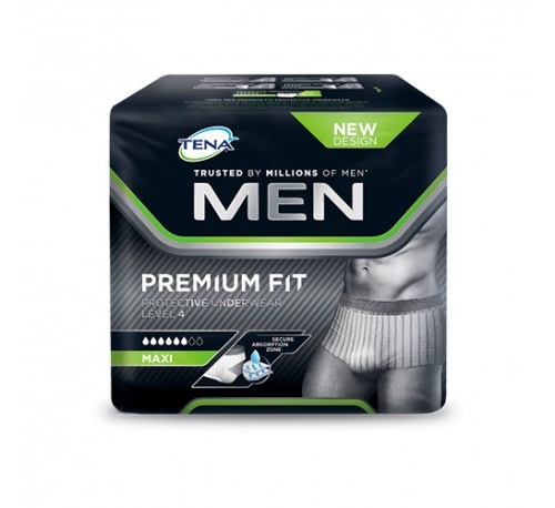 TENA MEN PROTECTIVE UNDERWEAR - CALZONCILLO ABSORB INC ORINA (L/4 M/ L 10 U)