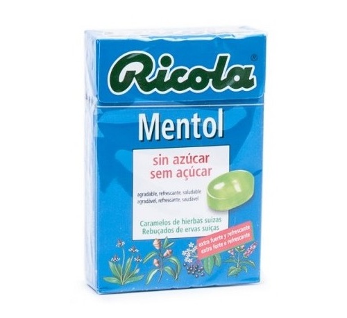 Ricola caramelos mentol-eucal. s/a 50 g.