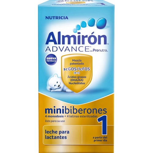 ALMIRON ADVANCE 1 LIQUIDO MINIBIBERON (70 ML  4 U)