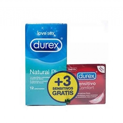 DUREX NATURAL PLUS - PRESERVATIVOS (12 U)