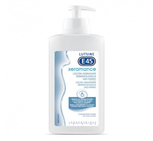 E45 LUTSINE XERAMANCE PROTECTORA HIDRATANTE - LOCION DERMATOLOGICA USO DIARIO (LOCION 500 ML)