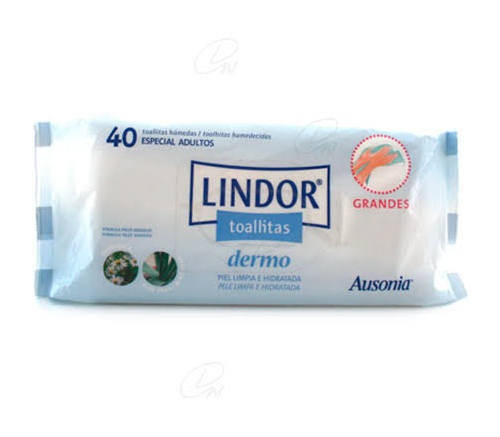LINDOR TOALLITAS PARA ADULTOS (40 TOALLITAS)