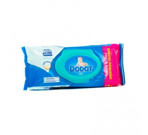 DODOT AZUL TOALLITAS HUMEDAS PARA BEBES (72 U)