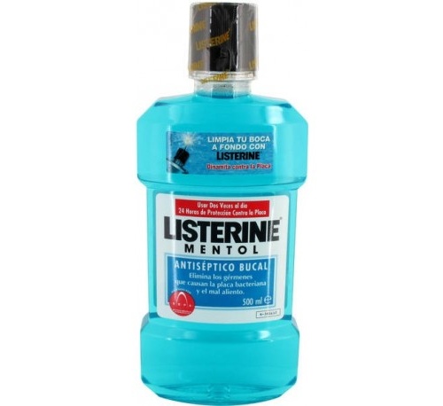 LISTERINE (MENTOL 500 ML)