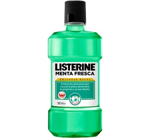 LISTERINE (MENTA FRESCA 500 ML)