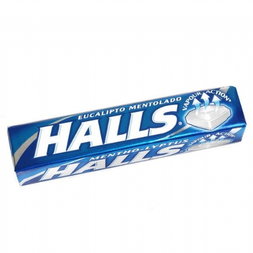 Halls eucalipto mentolado  s/a 32 g