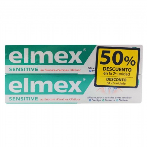 Elmex sensitive pasta dental (2 envases 75 ml pack)
