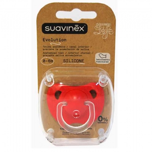 CHUPETE SILICONA T ANATOMICA - SUAVINEX EVOLUTION (+ 6 M)