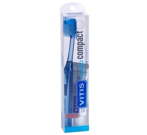 CEPILLO DENTAL ADULTO - VITIS COMPACT (MEDIO)