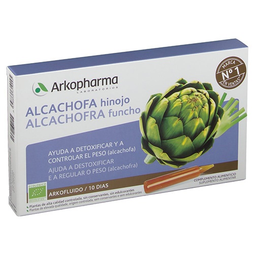 ARKOFLUIDO ALCACHOFA - HINOJO AMP BEBIBLES (10 AMP)