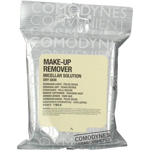 COMODYNES CONVENIENT COSMETICS - MAKE UP REMOVER SENSITIVE & DRY SKIN (20 TOALLITAS)