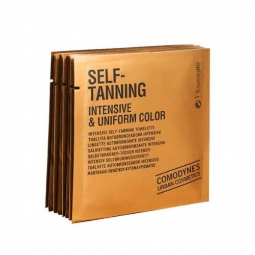 COMODYNES SELF-TANNING COLOR UNIFORME NATURAL - AUTOBRONCEADOR (8 TOALLITAS)