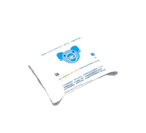 Interapothek toallitas higiene wc (60 toallitas)