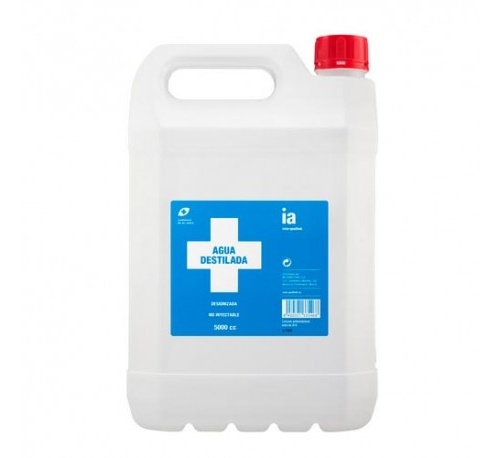 Interapothek agua destilada 5 litros