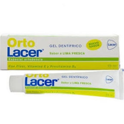 ORTOLACER GEL DENTIFRICO (75 ML LIMA FRESCA)