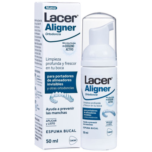 Lacer aligner ortodoncia espuma bucal 1 envase 50 ml