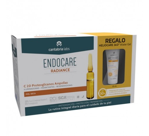 ENDOCARE 1 SECOND C20 PROTEOGLICANOS (1 ML 30 AMPOLLAS)