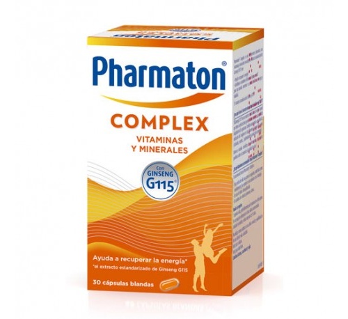 Pharmaton complex caps (30 caps) | Parafarmacia Melguizo