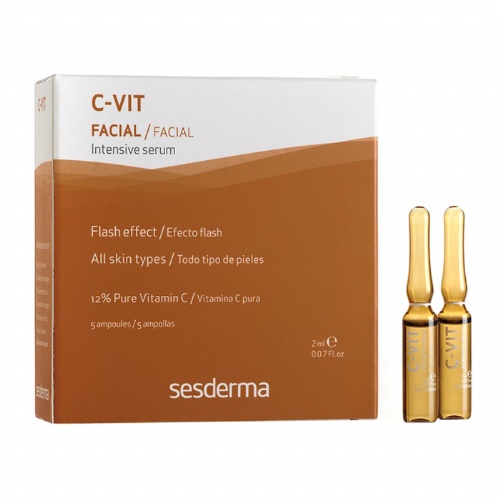 C-VIT INTENSIVE SERUM - EFECTO FLASH (2 ML 5 AMPOLLAS)