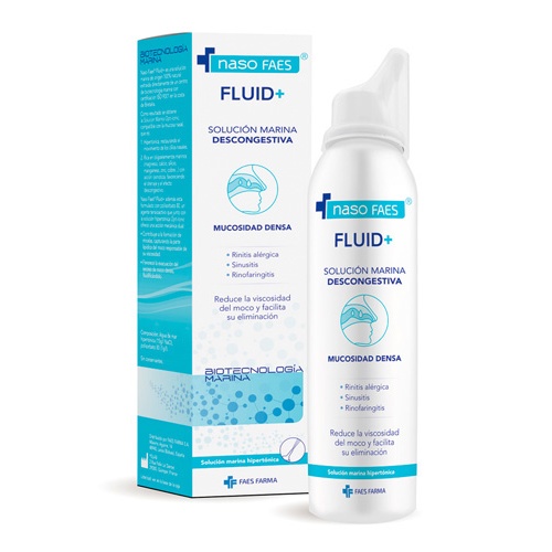 Naso faes fluid+ limpieza nasal (125 ml)