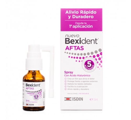 BEXIDENT AFTAS SPRAY BUCAL PROTECTOR (15 ML)