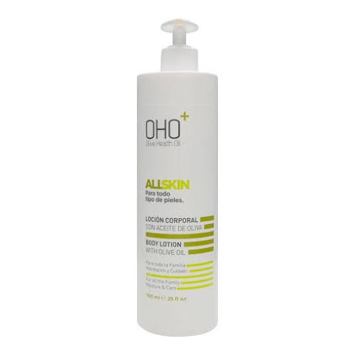 Oho allskin locion corporal con aceite de oliva (1 envase 750 ml)