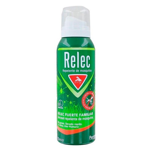 Relec fuerte familiar repelente de mosquitos de uso humano (1 envase 125 ml)