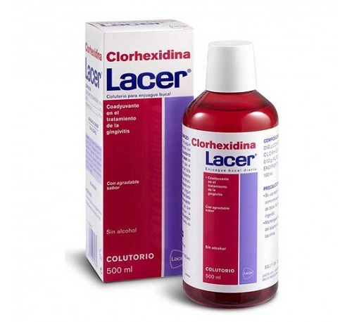 Lacer colutorio clorhexidina 0.2% (500 ml)