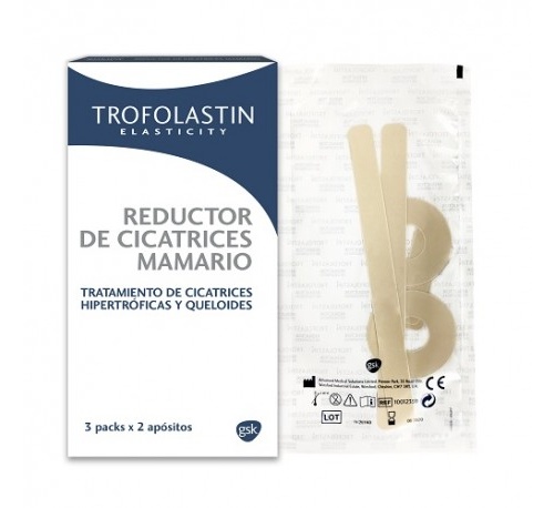 TROFOLASTIN REDUCTOR DE CICATRICES MAMARIO (3 BLISTER 2 APOSITOS)