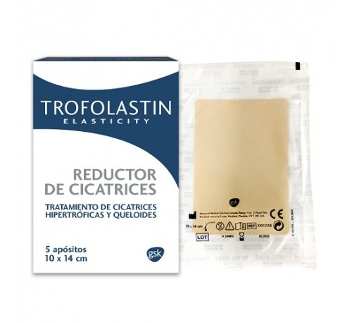 TROFOLASTIN REDUCTOR DE CICATRICES (10 X 14 CM 5 U)