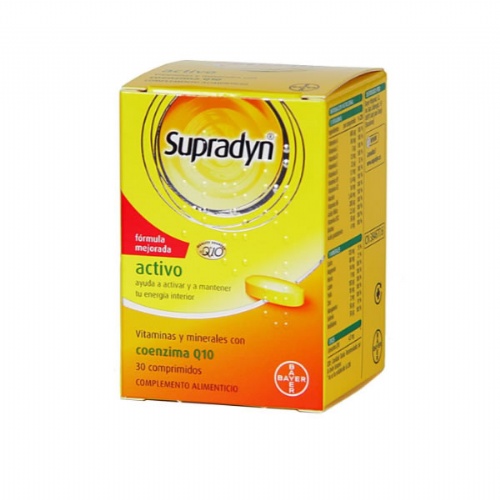 Supradyn activo (30 comp) | Parafarmacia Melguizo