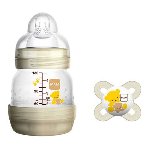 Biberon anticolico + chupete - mam anticolic easy start + chupete start  (130 ml + 0+ m)