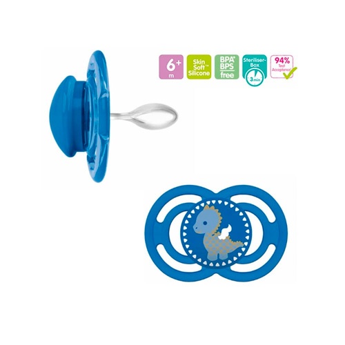Chupete silicona - mam perfect (+ 6m azul)