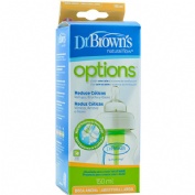 BIBERON PP ANTICOLICO TETINA SILICONA - DR BROWN´S NATURAL FLOW (120 ML BOCA ANCHA)