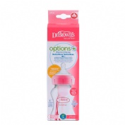 BIBERON BA - DR BROWN´S NATURAL FLOW (ROSA 240 ML)
