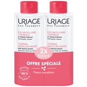 Uriage agua micelar rojeces duplo 2x500ml