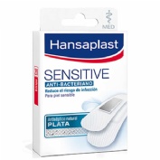 HANSAPLAST MED SENSITIVE - APOSITO ADHESIVO (FORMA ANATOMICA 2 TAM 20 U)