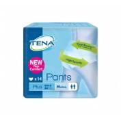 ABSORB INC ORINA NOC ANAT - TENA PANTS PLUS (T- MED 14 U)