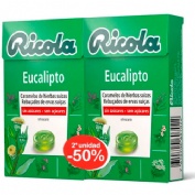 Ricola caramelos de eucalipto duplo sin azucar