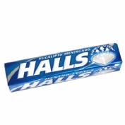 Halls eucalipto mentolado  s/a 32 g
