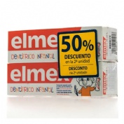 Elmex ac dentifrico infantil (pack 50 ml 2 envases)