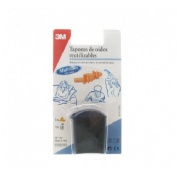 TAPONES OIDOS SILICONA - 3M AGUA (2 U)